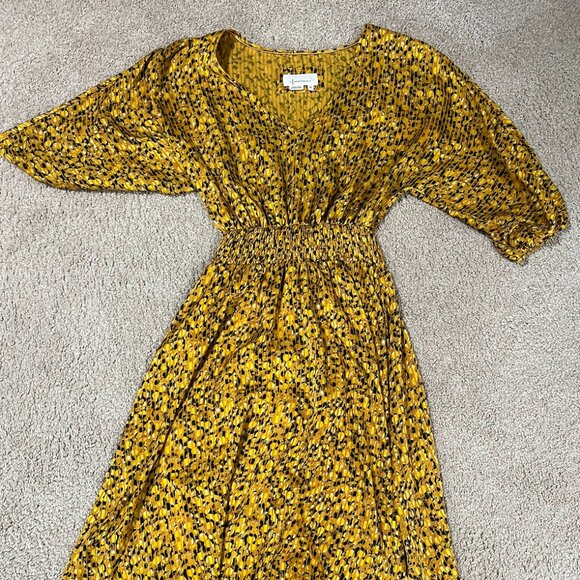 Anthropologie Yellow Dress - Picture 1 of 3